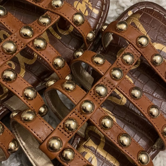 Sam Edelman | block heel studded sandal NWT - Picture 9 of 9